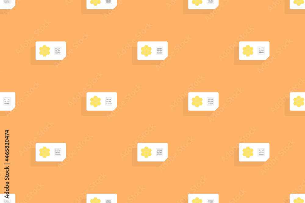 Background on the theme of mobile communications and the Internet. Seamless pattern from sim cards. Background on the theme of mobile communications and the Internet. Seamless pattern from sim cards.