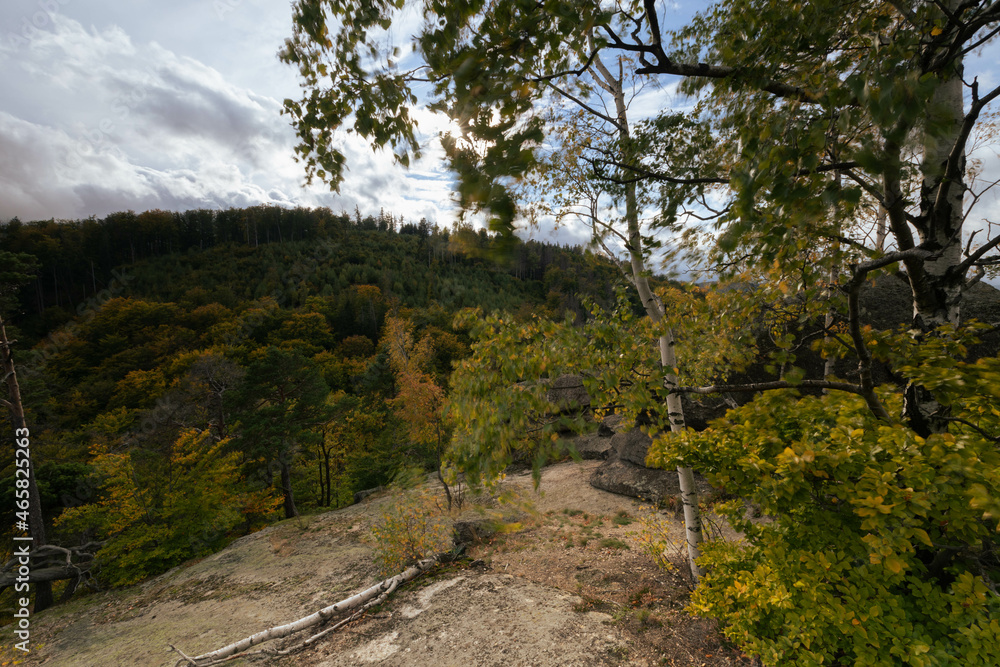 path in the mountains