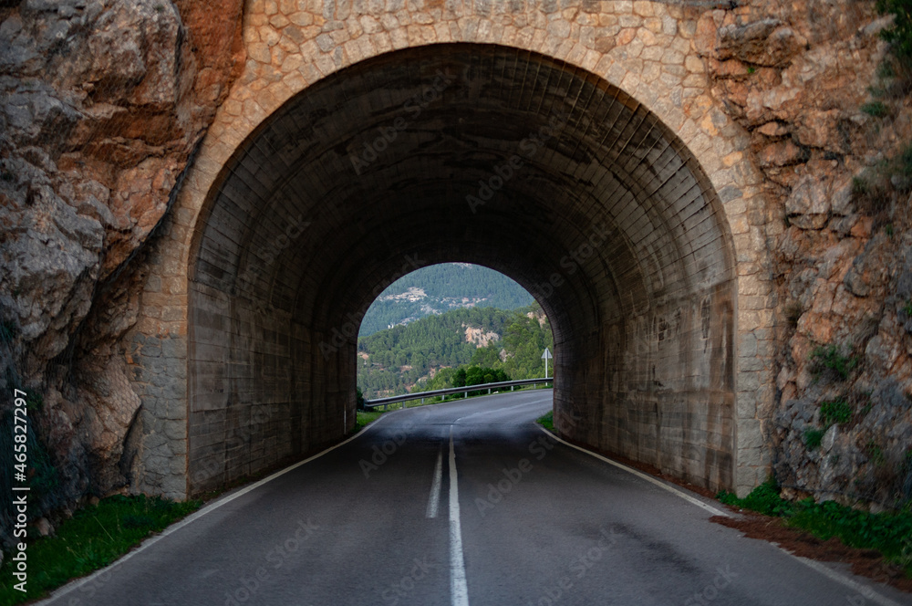 tunnel in the middle of nowhere