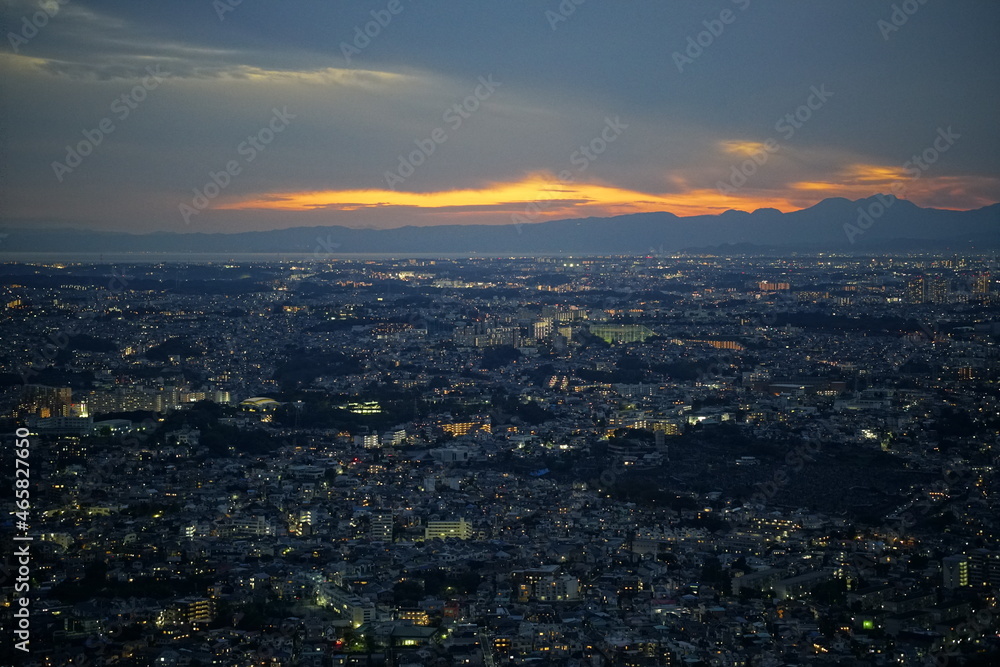 夜景：日本・横浜・みなとみらい