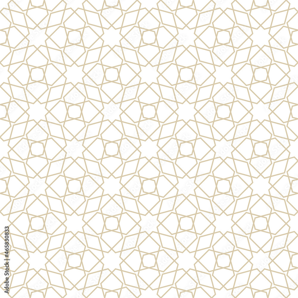 Fototapeta premium Geometric Seamless Pattern Vector Background