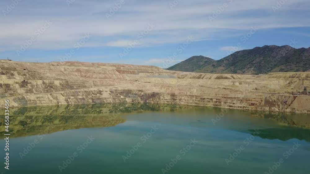 Lake between mountains. Lake between mountains.