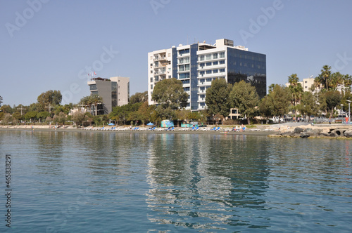 The beautiful Limassol Enaerios Beach Limassol in Cyprus
 photo