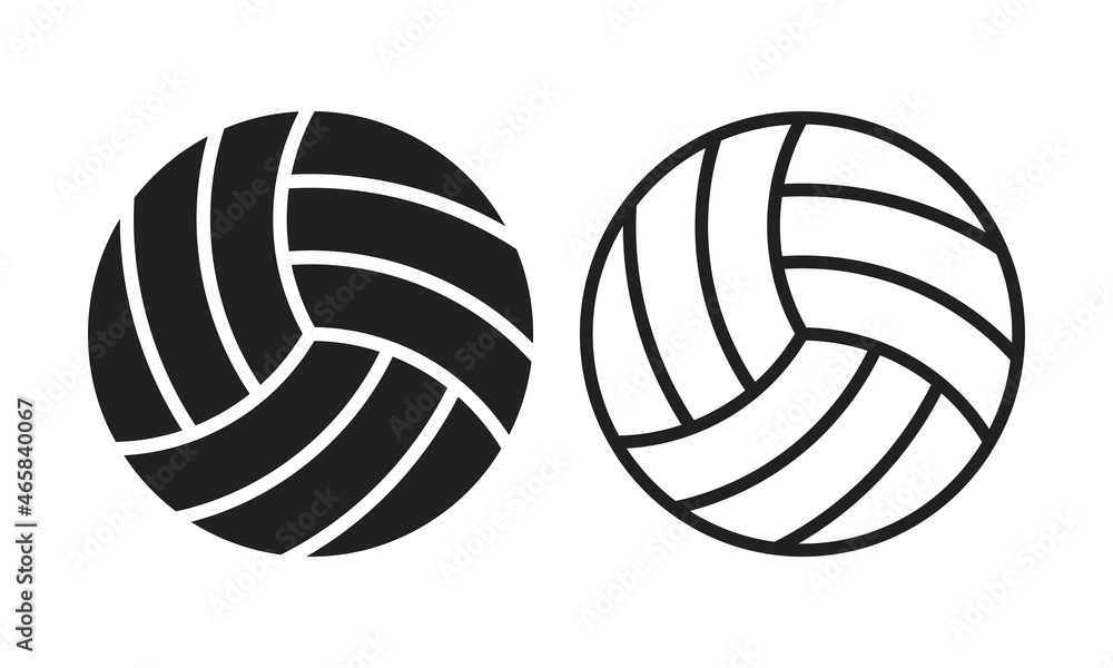 Volleyball icon vector illustration