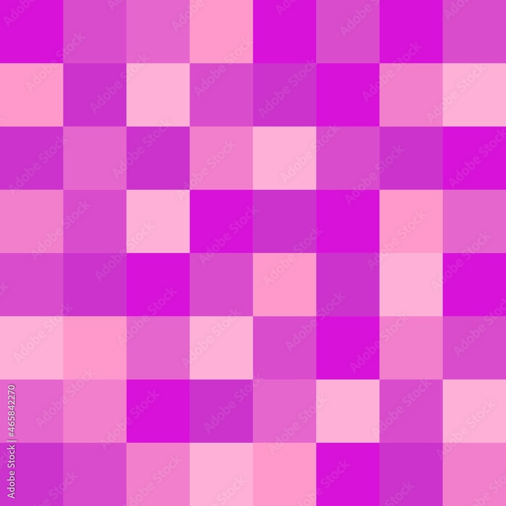 Square plaid pattern with different shades of pink and purple. Vector image. Square plaid pattern with different shades of pink and purple. Vector image.