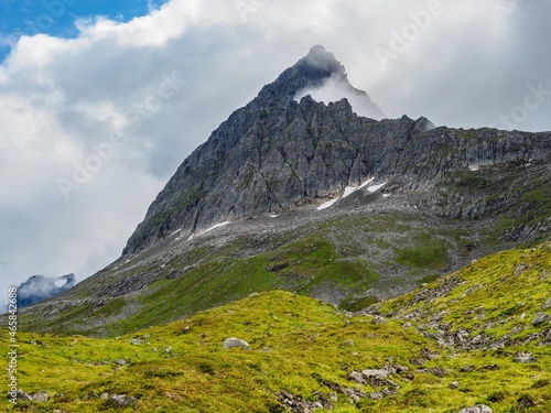 Views of mountains from Urke ridge trail  Urkeega   Norway