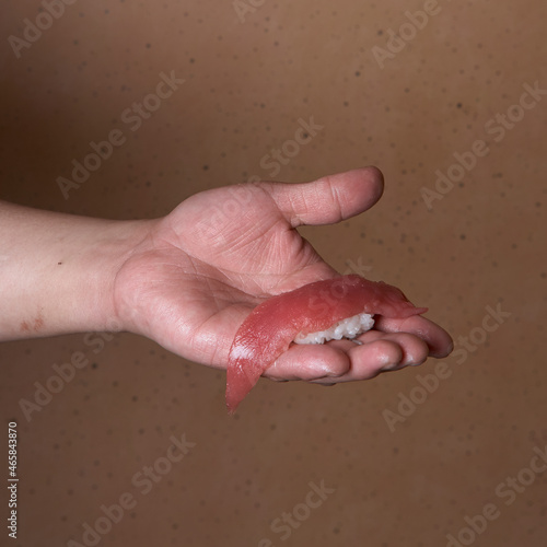 sushi hand