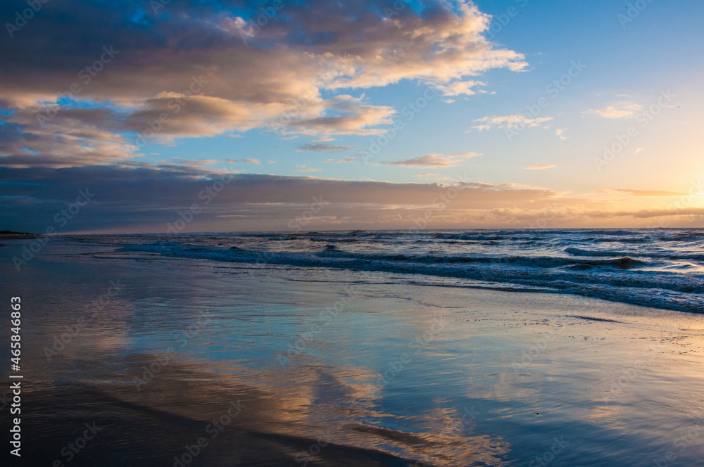 dawn on the beach in Arroio do Sal , Brazil dawn on the beach in Arroio do Sal , Brazil