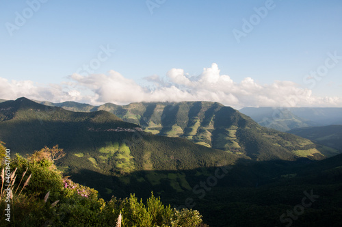 View of the Mountains of Serra do Pinto in Itati , south Brazil
