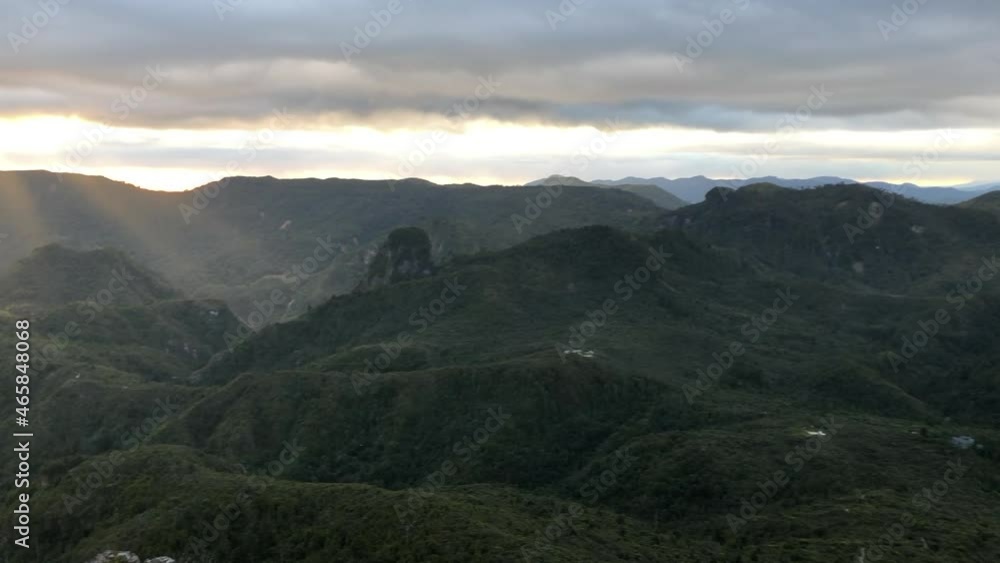 View of the Coromandel Peninsula ranges and native forest from the Pinnacles hike. New Zealand View of the Coromandel Peninsula ranges and native forest from the Pinnacles hike. New Zealand