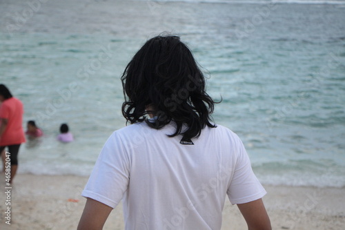 Man on Beach