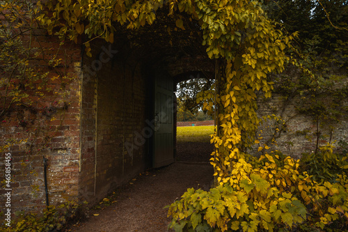 Calke Abbey National Trust, National Park,UK England Autumn 2021.