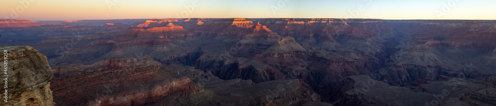 panoramic view of Grand Canyon national park 