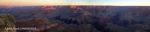 panoramic view of Grand Canyon national park  © yige