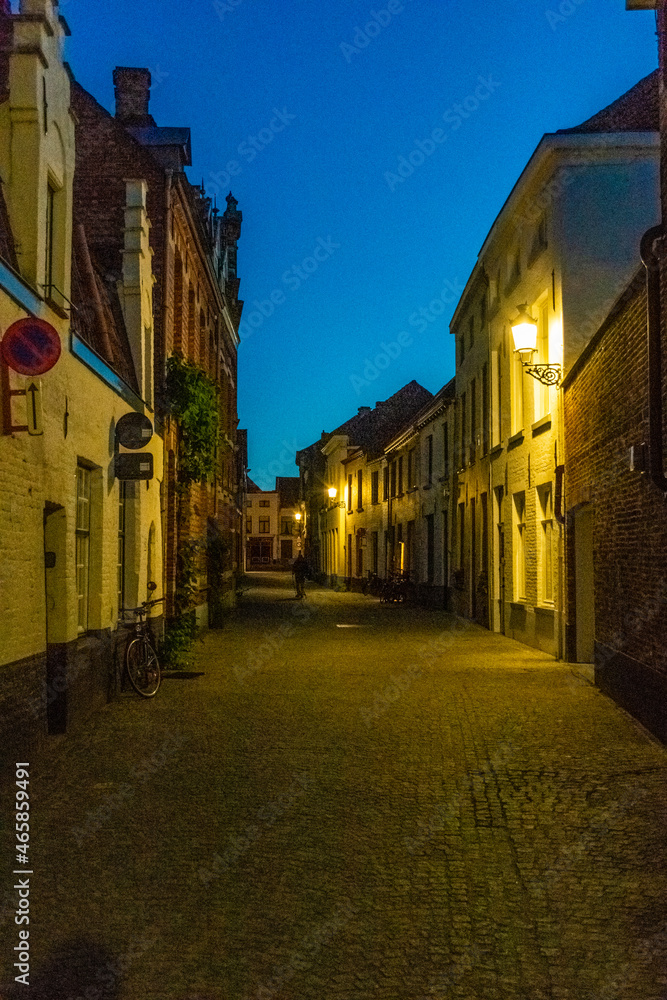 The city of Bruges in Belgium