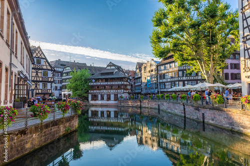 Cityscape of Strasbourg in France