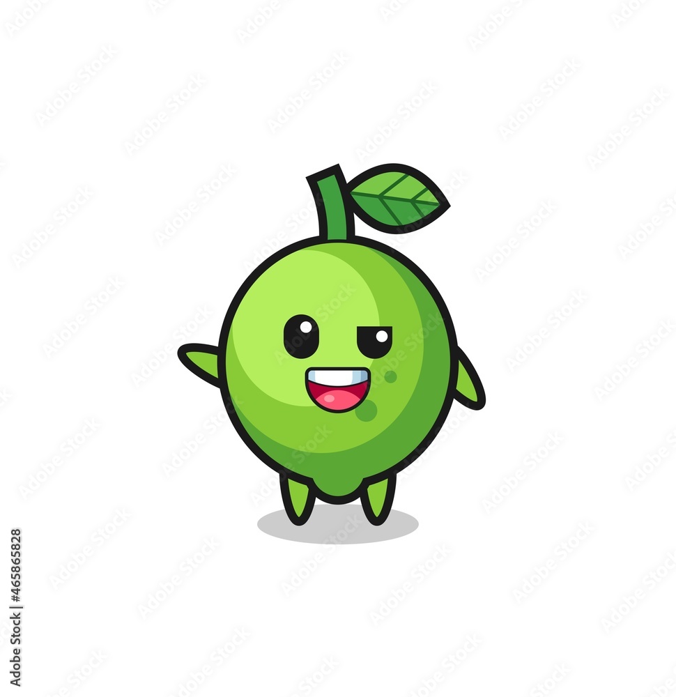 lime character as the afro boy lime character as the afro boy