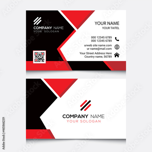 Modern and Professional business card design