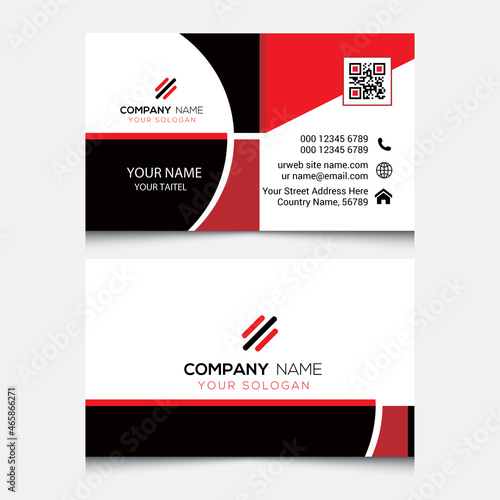 Modern and Professional business card design