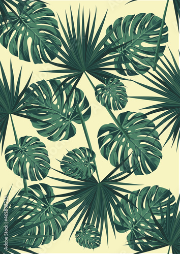 Tropical Leaf Pattern