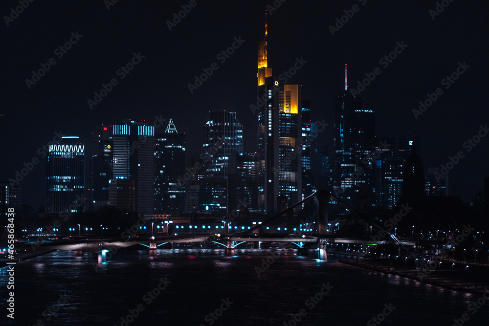 Frankfurt in der Nacht