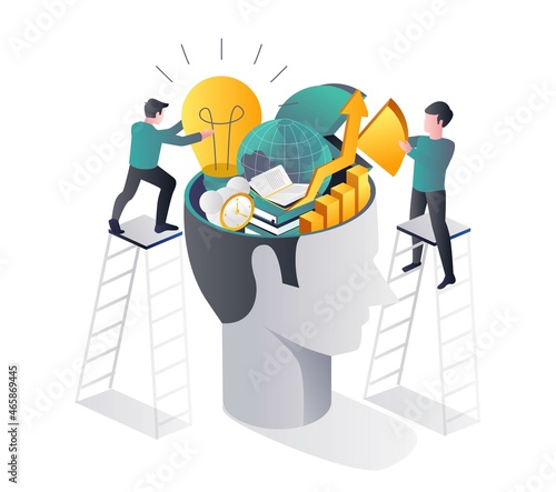Filling the brain with knowledge and information