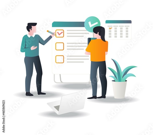 Create work plans and schedules to grow the business