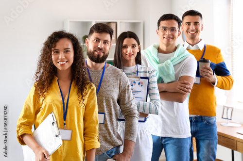 Young business co-workers i...