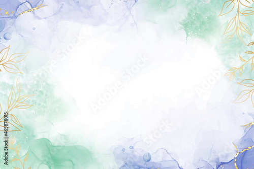 Hand Painted Abstract Watercolor Background Design