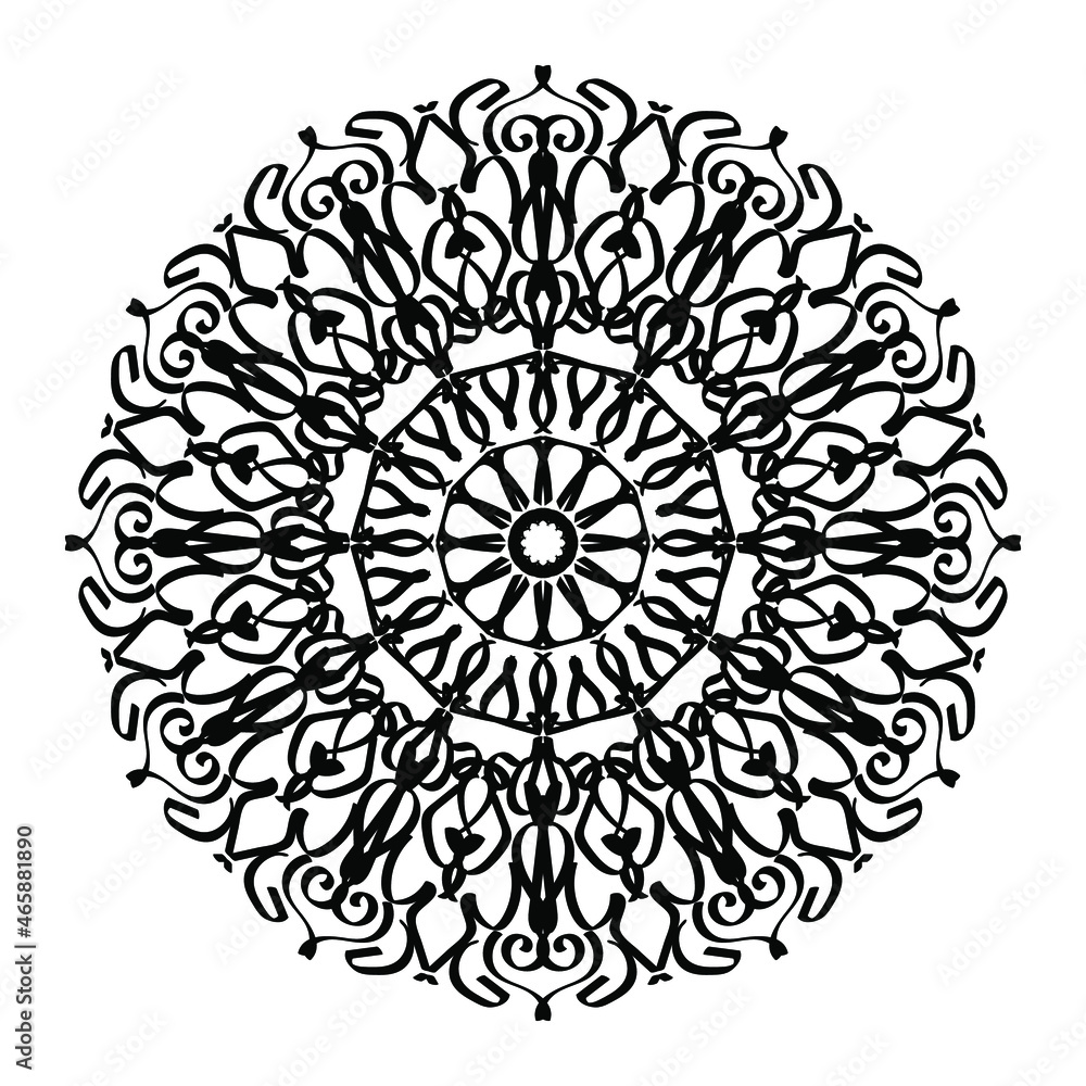 decorative concept abstract mandala illustration. EPS 10 decorative concept abstract mandala illustration. EPS 10