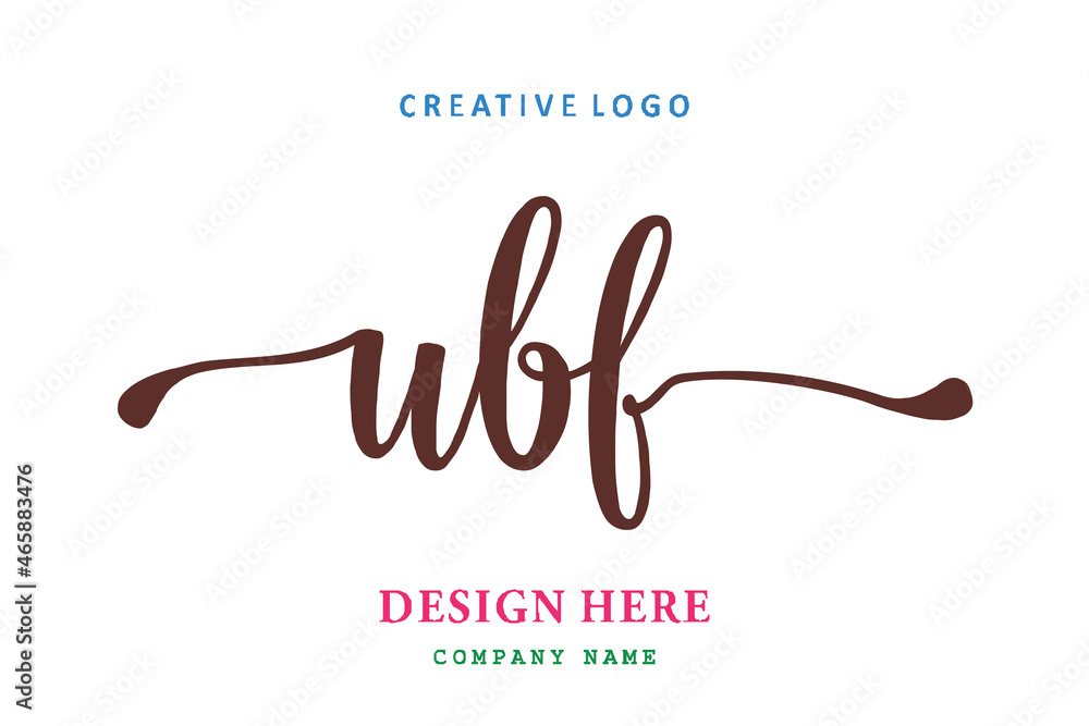 UBF lettering logo is simple, easy to understand and authoritative UBF lettering logo is simple, easy to understand and authoritative