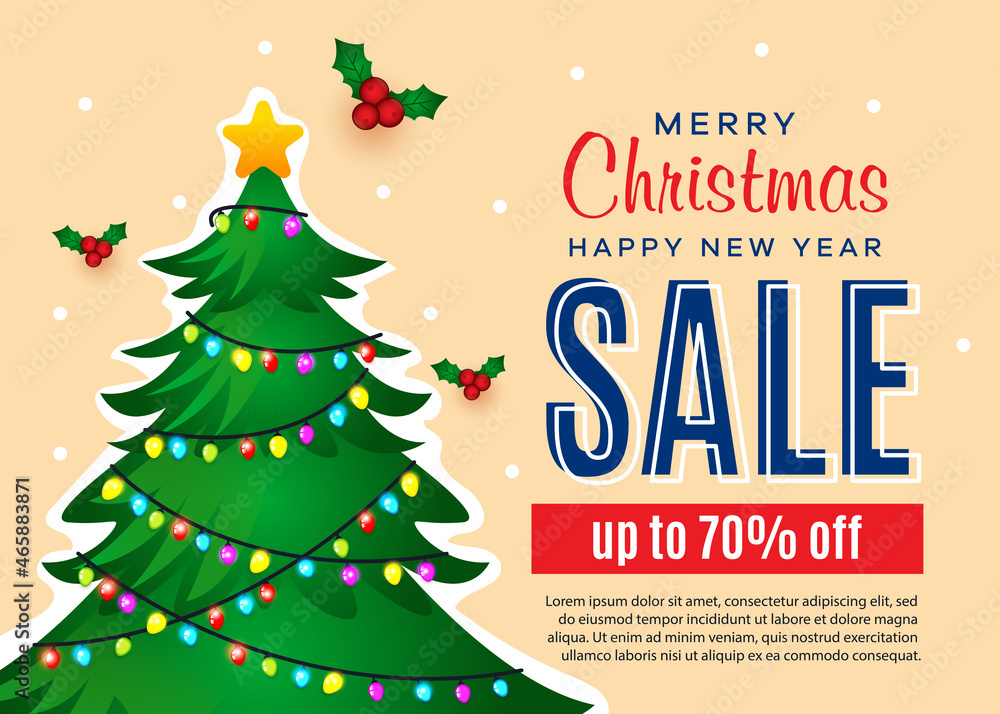Christmas sale promotions background Christmas sale promotions background