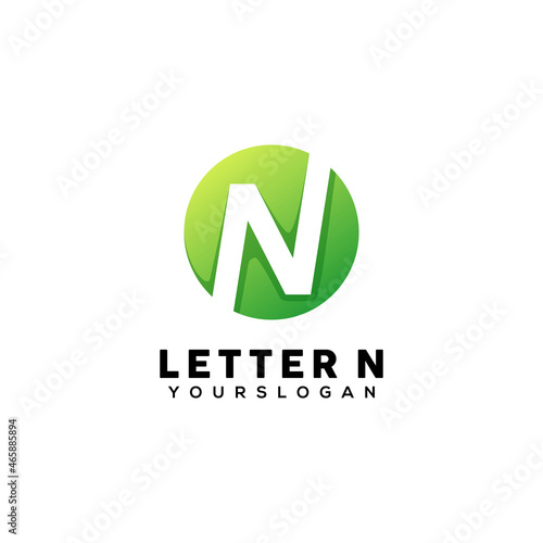 Free Download letter n logo design vector - GFXLoad