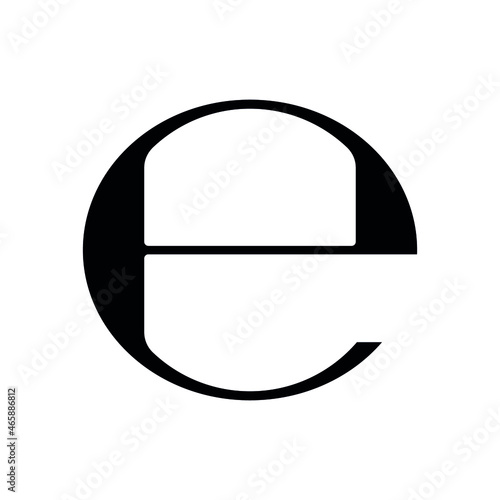 Net weight icon. Black symbol denoting product weight excluding packaging. Designation and marking on packaging. Vector isolated symbol "e". Net weight. Netto.