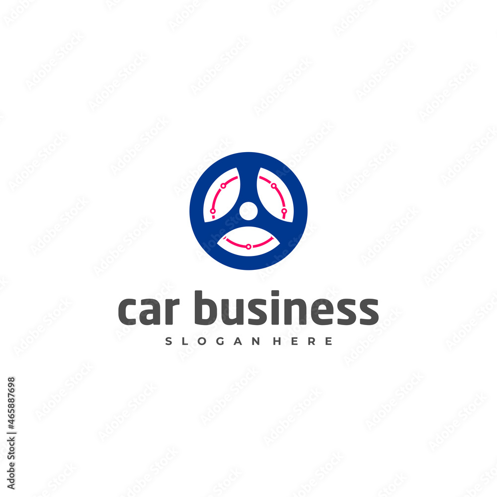 Car tech logo vector template, Creative car logo design concepts Car tech logo vector template, Creative car logo design concepts