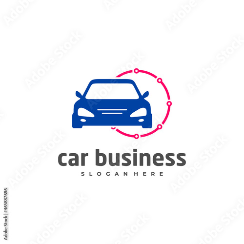 Car tech logo vector template  Creative car logo design concepts