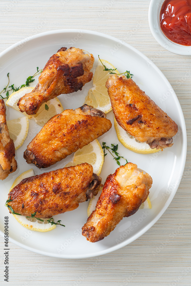 fried lemon pepper chicken wings fried lemon pepper chicken wings