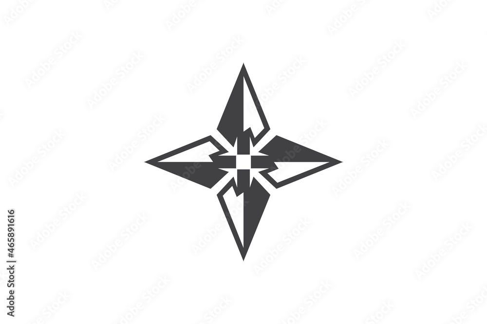 Obraz premium Arrow logo template design vector , icon illustration