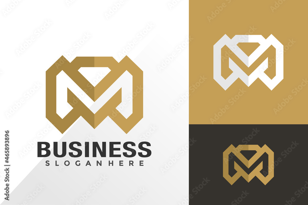 Letter m business logo and icon design vector concept for template Letter m business logo and icon design vector concept for template