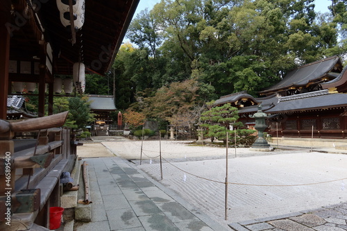  Temples and Shrines in Kyoto in Japan 日本の京都にある神社仏閣 : Ha-ssha Eight Subordinate Shrines in the precincts of Imamiya-jinja 今宮神社の境内にある八社 photo