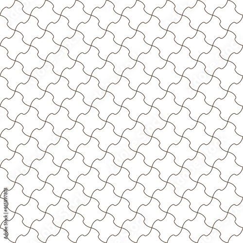 pepita outline. classic ornament. vector seamless pattern. black and white repetitive background. fabric swatch. wrapping paper. modern stylish texture. design template for textile, home decor, cloth