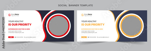 Social Media Cover Vector Templates Fully Editable, Advertising Design, Social Media Banner Post.