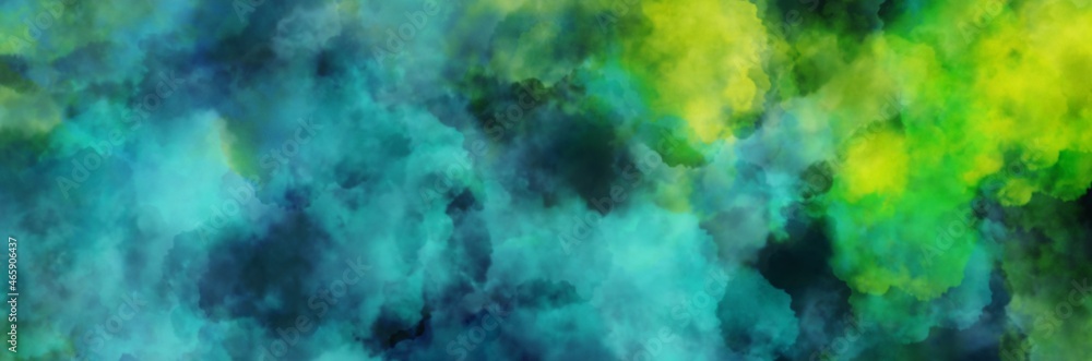 Abstract background painting art with blue aquamarine texture paint brush for halloween poster, banner, website, card background Abstract background painting art with blue aquamarine texture paint brush for halloween poster, banner, website, card background