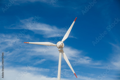 Aero generator - Wind Turbine at Windimill Power plant. High quality photo photo