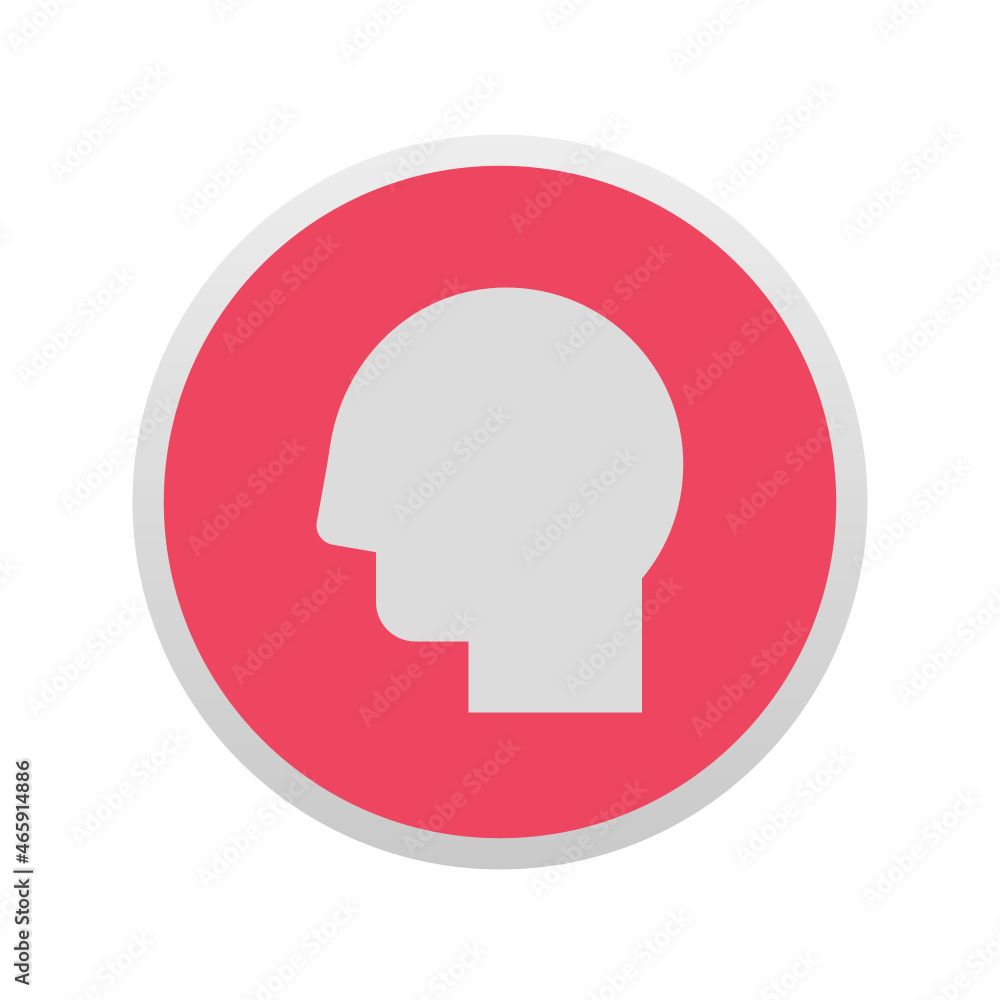 Head - Sticker