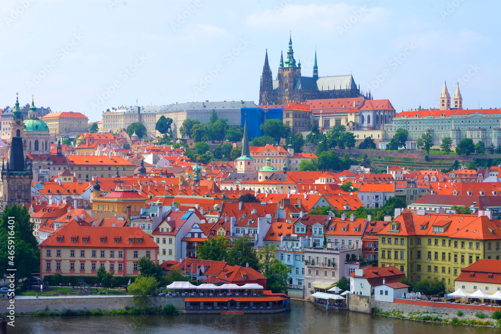 Czech-Prague-Full view,チェコ、プラハの街並み、景色４