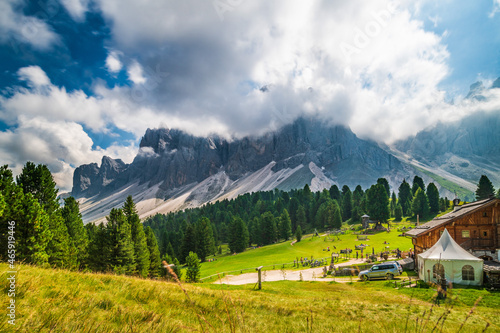 Funes Dolomites. The Odle. Dream mountains