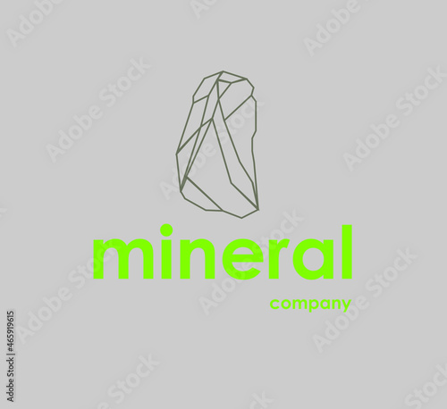 boulder geometric logo design 