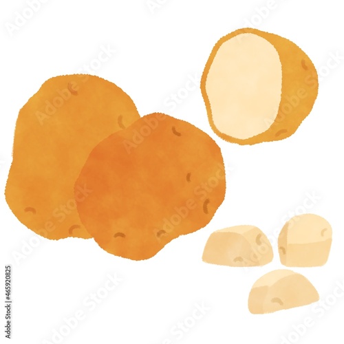 ジャガイモ イラスト素材