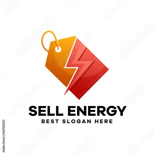 Sell Energy Gradient Logo Design